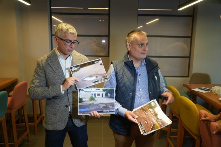 Los concejales Canelada y Cobos responden a Chahla y defienden proyecto para que el municipio indemnice por daños causados por baches