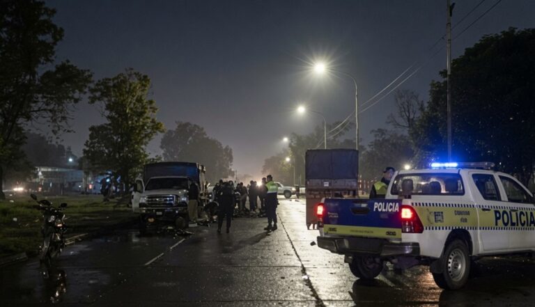 Tragedia vial en la Circunvalación: un hombre y su hija fallecieron tras ser embestidos por un camión