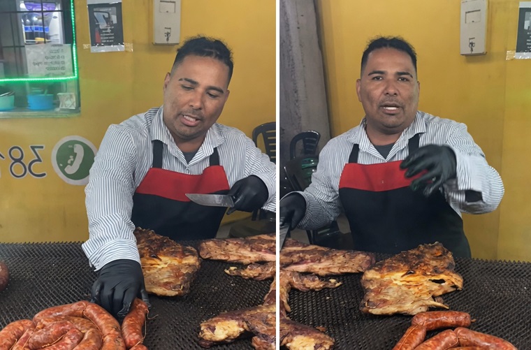 Tras una noche complicada por la lluvia y el partido, Jesús Hoyos mantiene viva la esperanza en su emprendimiento