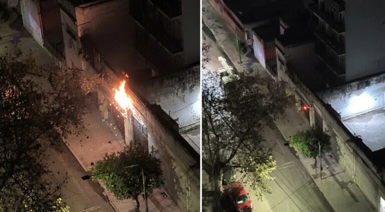 Vecinos de Barrio Sur sufrieron un apagón tras incendio en transformador eléctrico