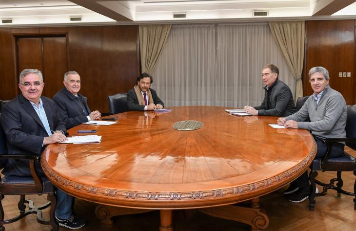 Jaldo y gobernadores del Norte Grande tuvieronuna importante reunión con ministros nacionales