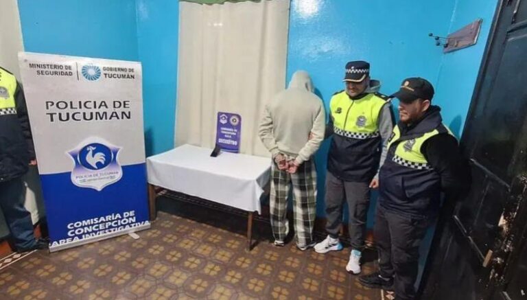 Detienen a un delincuente con pedido de captura por millonario robo de $5 millones a comerciante en Concepción