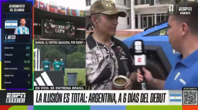 VIDEO: Le preguntaron si era argentino y respondió que era tucumano: las redes explotaron