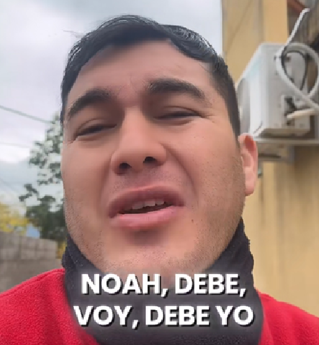 «Hasta Tinelli debe guita, no voy a debe’ yo»: viral consejo de un tiktoker que invita a relajarse con las deudas