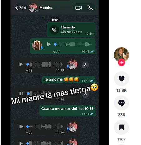 «Avisame dónde estás, la re p… que te parió»: el audio de una madre a su hija que hizo estallar TikTok