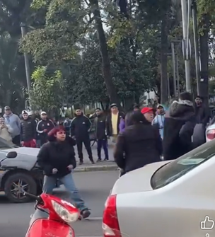 De los festejos a las piñas: un video de Tucumán muestra una pelea en plena celebración por Argentina