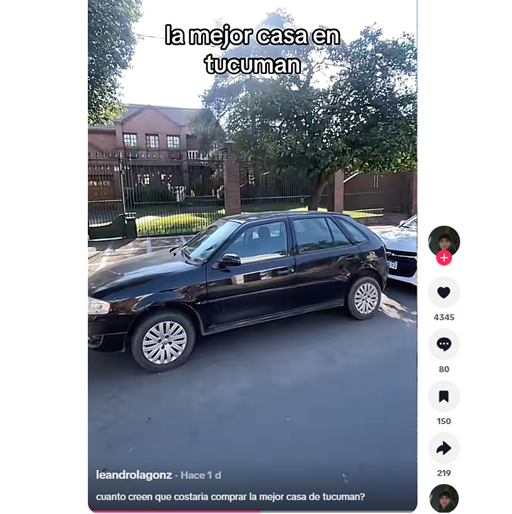 “¿Cuánto creen que costaría comprar la mejor casa de Tucumán?”: el debate viral en TikTok