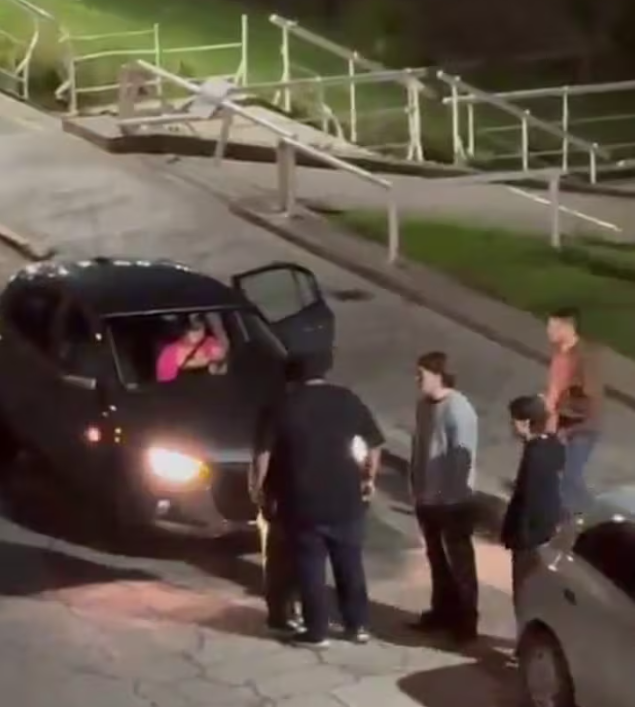 Video: una pelea en un reconocido boliche terminó con un joven atropellado