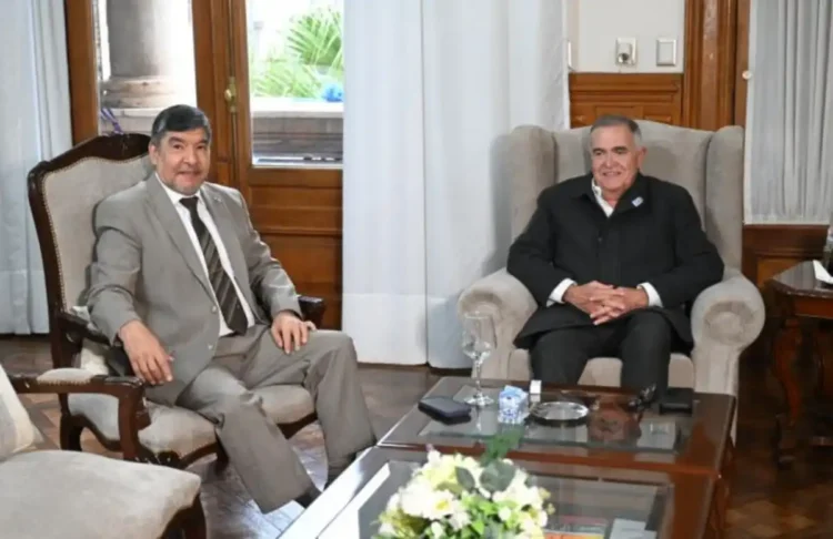 Jaldo y Acevedo se reunieron y el vicegobernador anticipó que "próximamente va a haber novedades"
