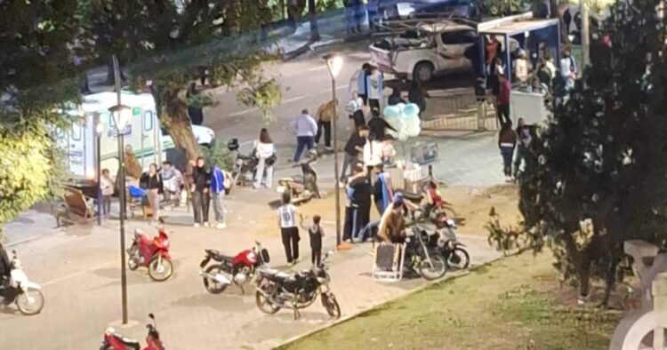 Un tucumano con casi dos gramos de alcohol en sangre atropelló a cuatro peatones en la Fan Zone de Santiago