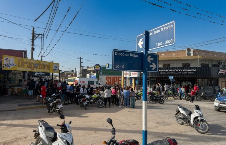 Luto en El Colmenar: una mala maniobra en moto terminó con la vida de dos hermanitos arrollados por un colectivo