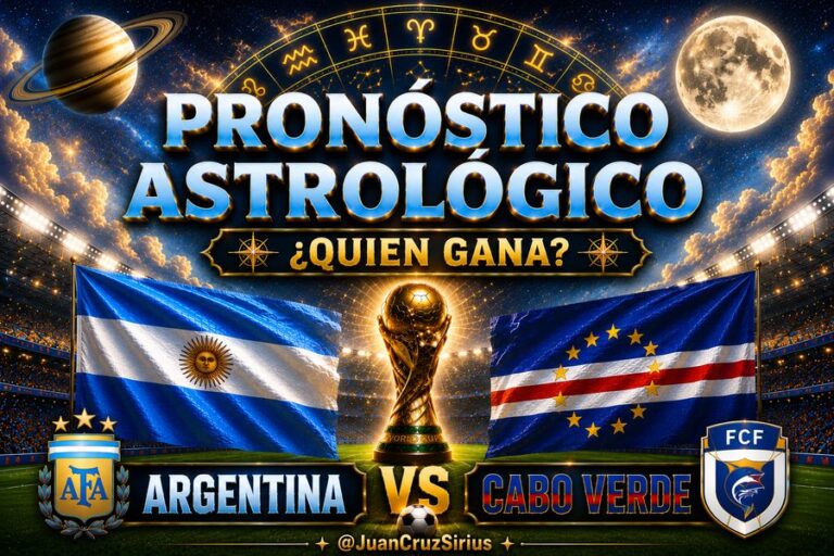 El astrólogo con mejor racha predictiva adelantó qué pasará el viernes contra Cabo Verde