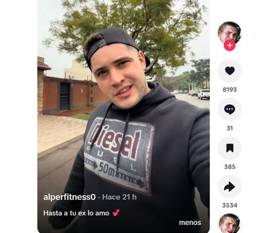 «Hasta a tu ex lo amo»: El viral video de Alperfitness que cruza el frío, el Mundial y sus rimas «al límite»