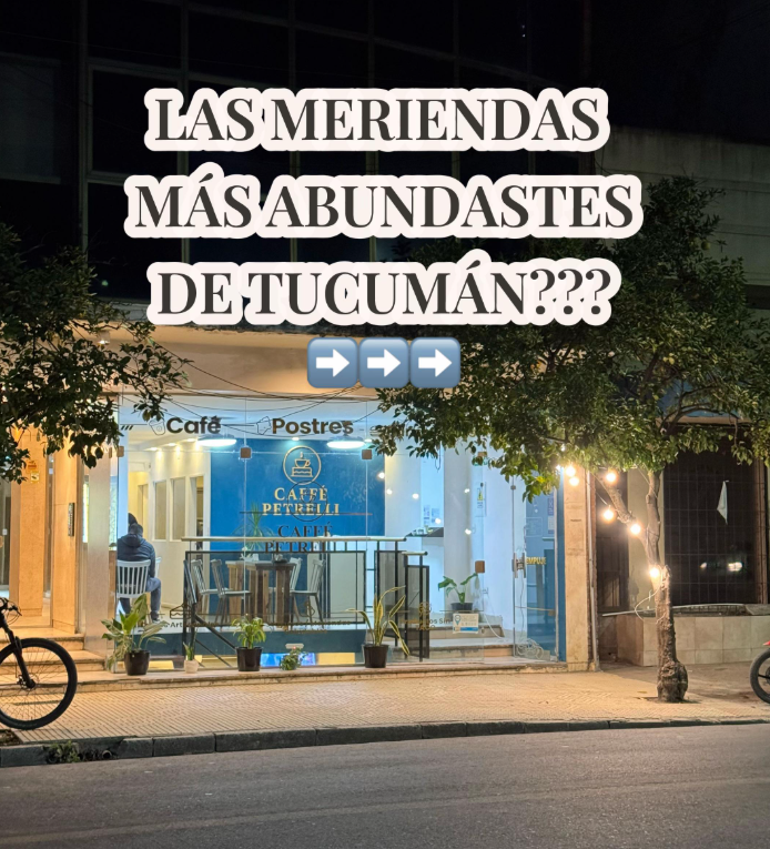 ¿Las meriendas más abundantes de Tucumán? El nuevo café de Barrio Sur que es furor en TikTok