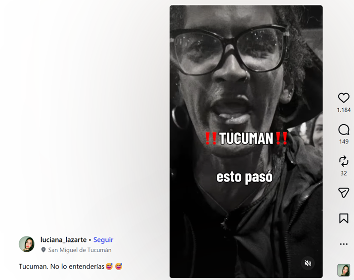 ¿Personaje popular o peligro público? La irrupción de "La Celeste" que encendió el debate en las