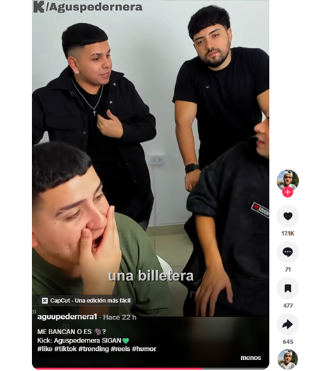 ¿Los mejores amigos no se hacen regalos?: El TikTok que abrió un divertido debate y se volvió viral