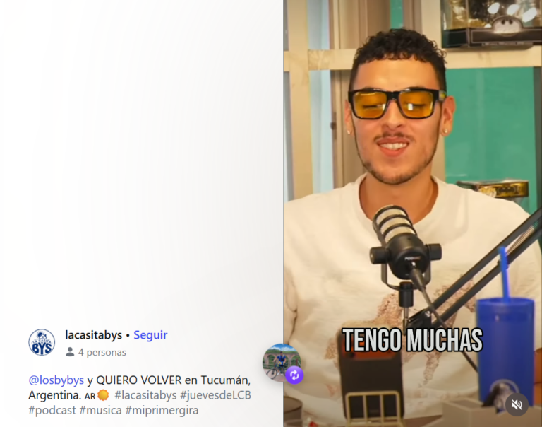 «Amo volver a Tucumán»: el divertido video de una banda mexicana se volvió viral por la reacción del público