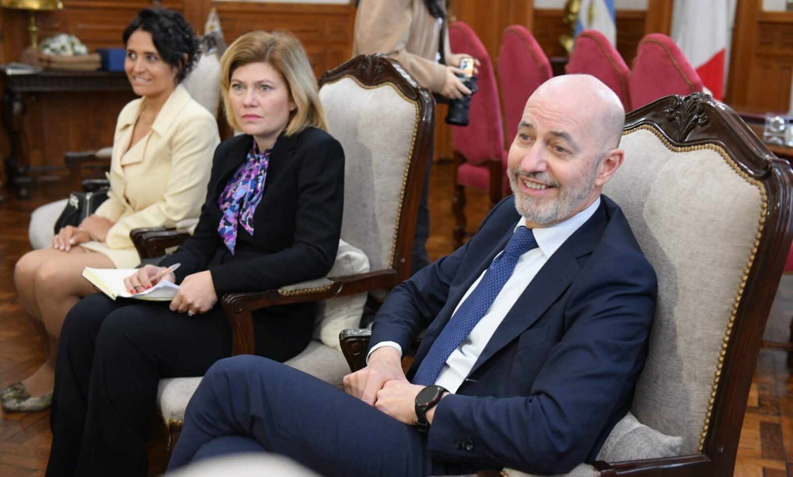 Vínculos con Europa: el embajador italiano recorrió la provincia para impulsar inversiones industriales - El