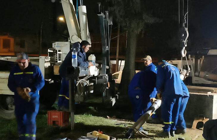 Normalización del suministro: la SAT reparó la falla mecánica en el pozo del Complejo Muñoz