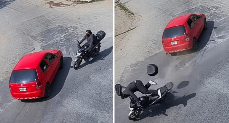 Accidente y fuga en Banda del Río Salí: las cámaras de seguridad permitieron detener al responsable