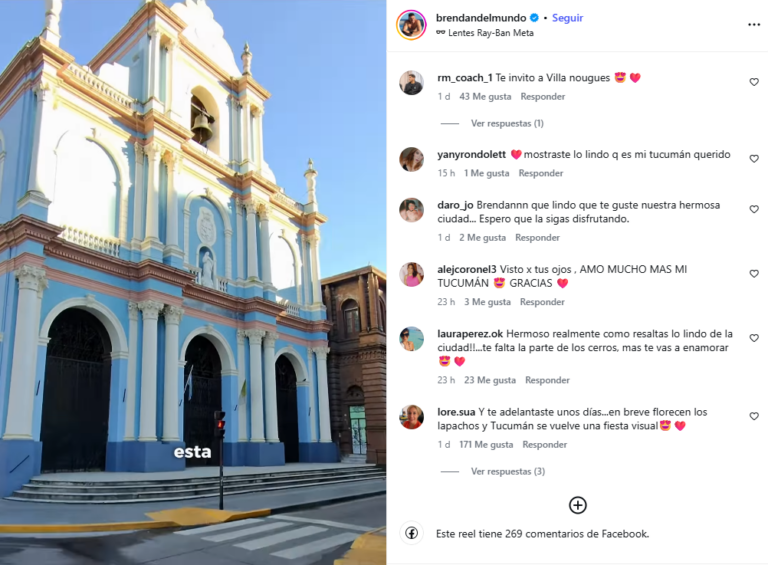 «Me hizo enamorarme otra vez de Tucumán»: el video de un turista extranjero emocionó a los tucumanos