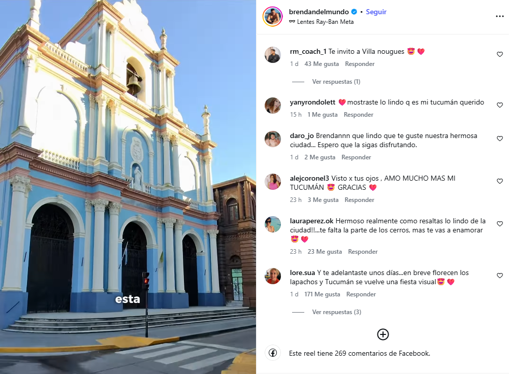 "Me hizo enamorarme otra vez de Tucumán": el video de un turista extranjero emocionó a los
