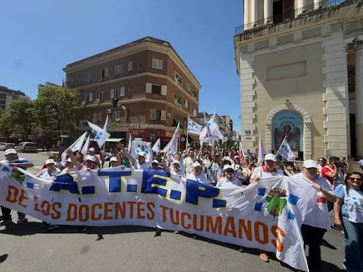 Paro docente: ATEP aseguró que el acatamiento alcanzó el 95% en Tucumán y cuestionó el recorte de fondos