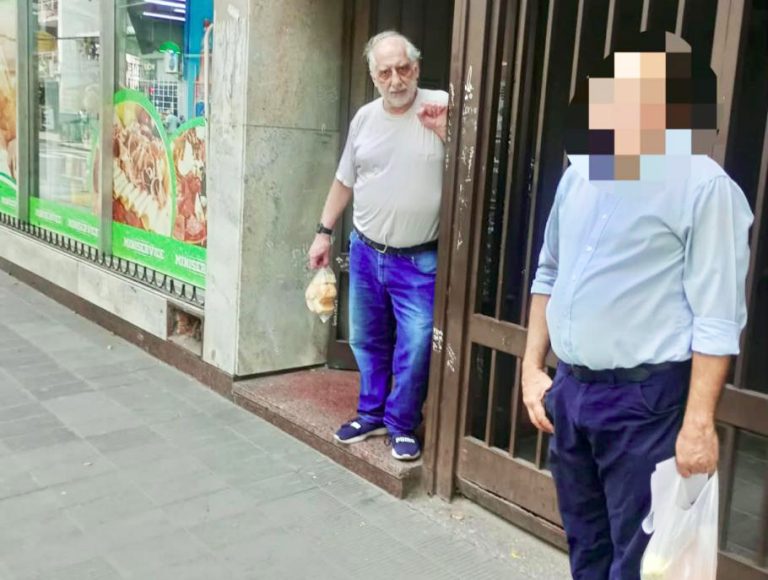 Escándalo en pleno centro: Lebbos se cruzó a Albaca y denunció que salió de su prisión domiciliaria