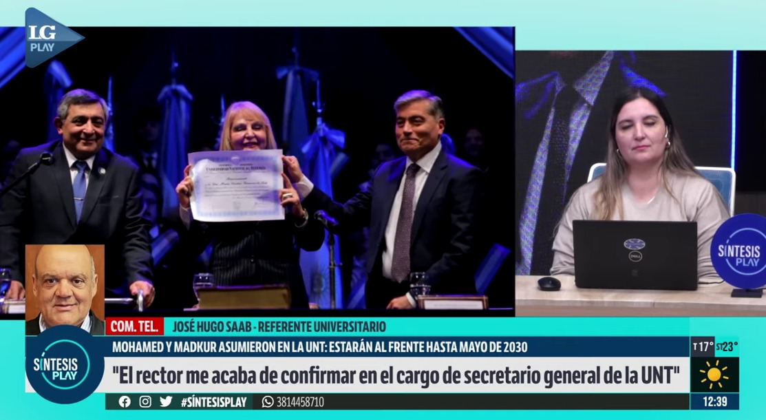 Saab seguirá al frente de la Secretaría General de la UNT tras la asunción de Mohamed y Madkur - El