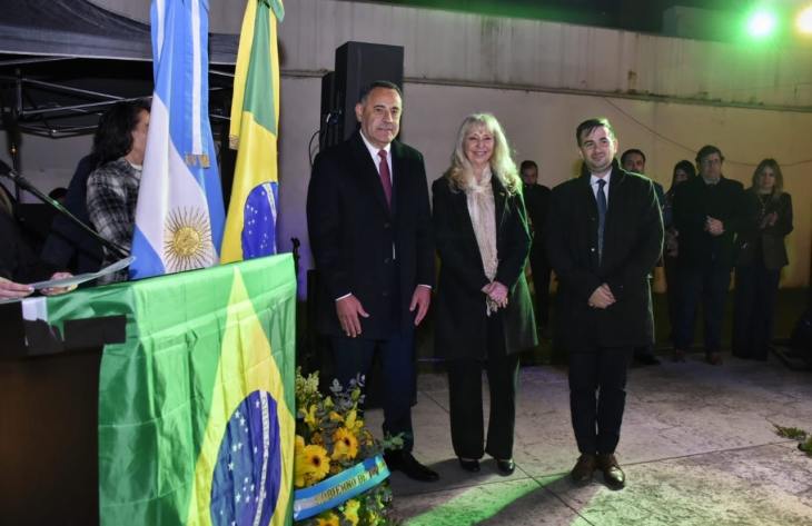 Tucumán acompañó a la comunidad brasileña y Jaldo reforzó el vínculo con Brasil