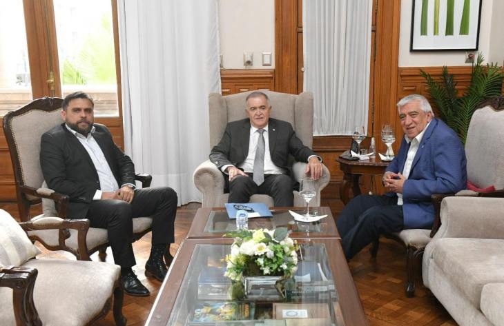 Jaldo, Álvarez y Fúnez analizaron la baja de la pobreza y confirmaron un acople oficialista para 2027 - El
