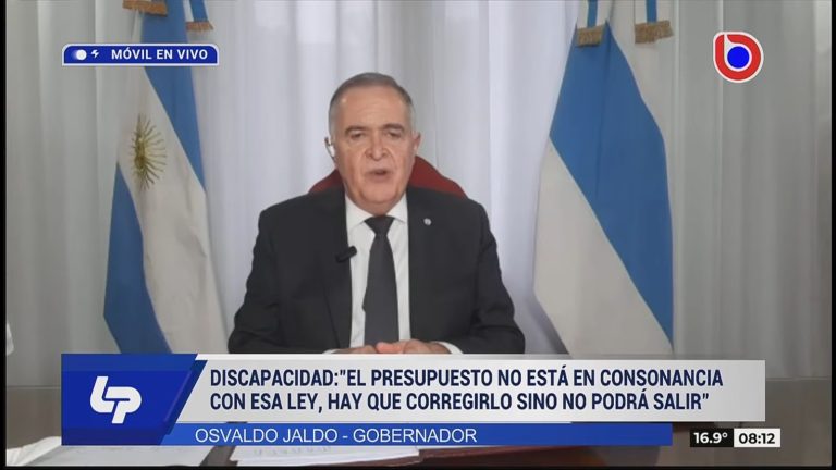 Presupuesto 2027: Jaldo condicionó el apoyo de Tucumán y advirtió: “Si no se hacen las correcciones necesarias, no vamos a acompañar”