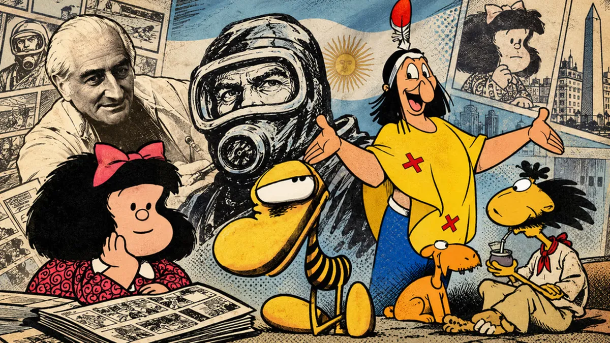 Día de la Historieta Argentina: de Mafalda al Eternauta, los íconos del cómic nacional que hicieron historia