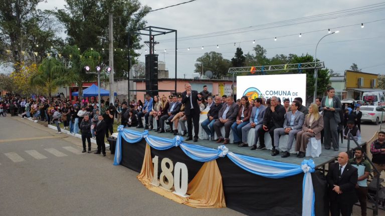 Taco Ralo cumplió 180 años y Jaldo inauguró el parador de la ruta 157