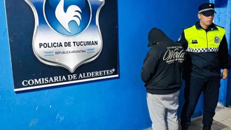 Detención en la Comisaría de Alderetes
