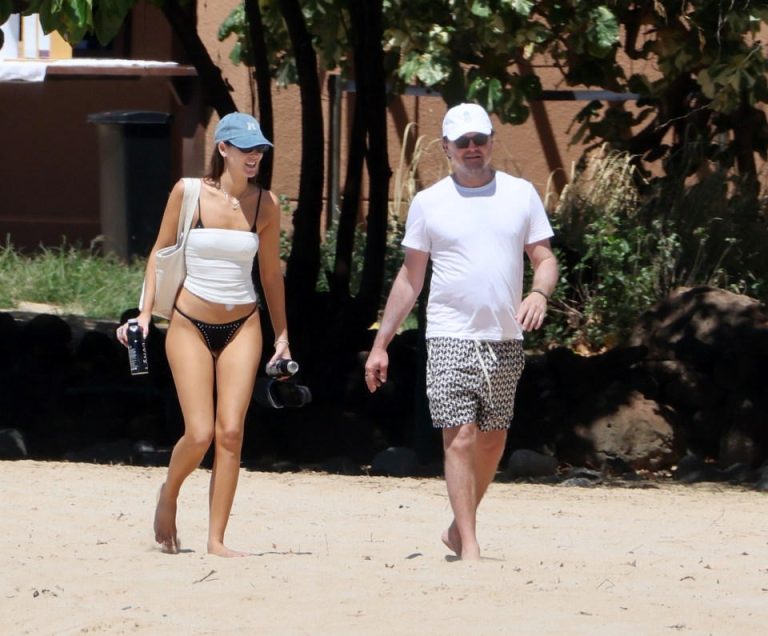 Leonardo DiCaprio y Vittoria Ceretti celebraron tres años de amor en Hawái