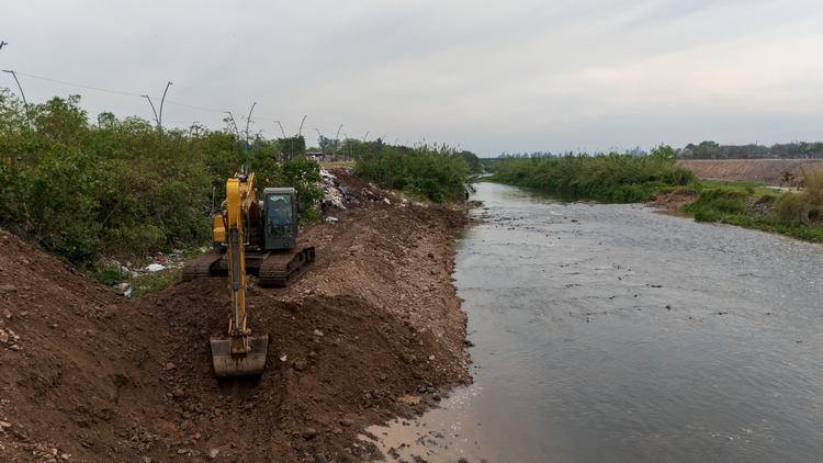 Avanzan las obras hídricas del Gobierno Provincial